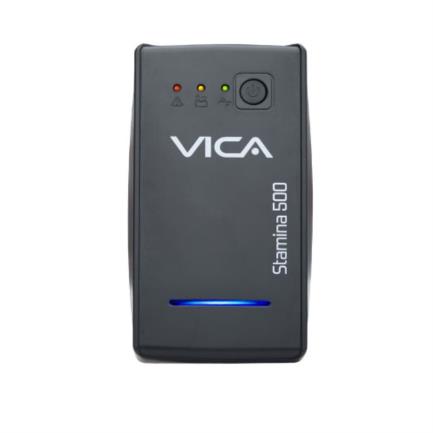 Ups vica stamina 500 regulador integrado 500va/300w 8 contactos indicadores visuales led