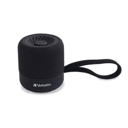 Bocina verbatim mini tws inalámbrica c/bluetooth - negro