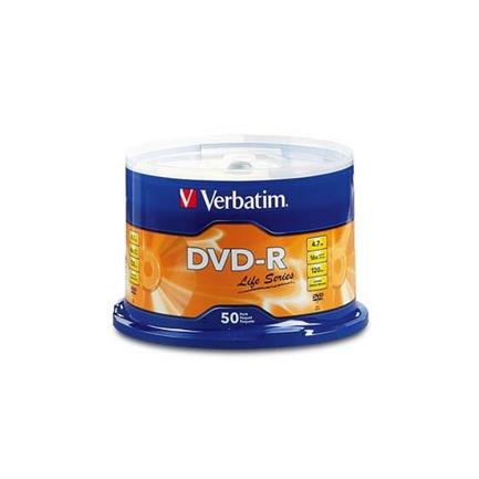 Dvd-r verbatim 4.7gb 16x spindle c/50