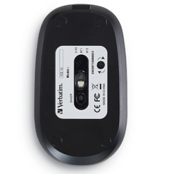 Mouse VERBATIM Inalambrico Recargable Multidispositivo USB-C a USB-A - Negro - Vista 12