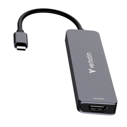 Hub Verbatim Multipuerto USB-C - 7 puertos 100W 2