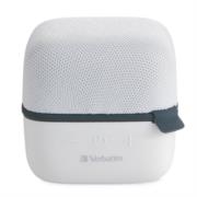 Bocina verbatim cube inalámbrica bluetooth color blanco