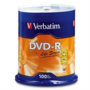 Dvd-r verbatim 4.7gb/120min 16x c/100