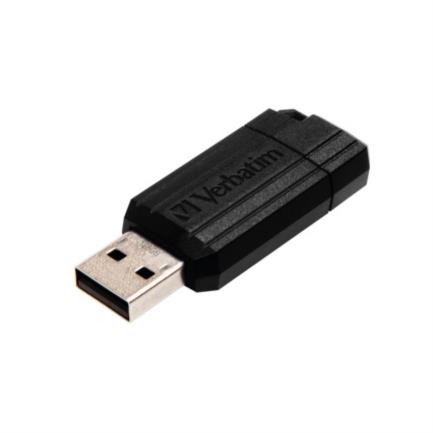 VECMEMAB072 - Memoria USB Verbatim PinStripe de 128 GB Color Negro