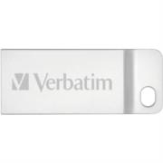 Memoria USB VERBATIM Metal Flash 32 GB - Plata - Vista 3