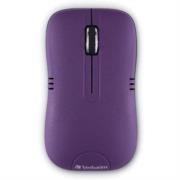 Mouse VERBATIM Inalámbrico 1200 DPI - Púrpura Mate - Vista 2