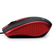Mouse Óptico Verbatim con Cable Color Negro-Rojo - Vista 6