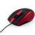 Mouse Óptico Verbatim con Cable Color Negro-Rojo - Vista 2