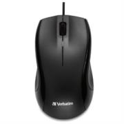 Mouse VERBATIM Alámbrico USB 1000 DPI - Negro - Vista 2