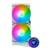 Enfriamiento Líquido Game Factor LQG600 240mm RGB TDP 250 2 Ventiladores 120mm 70 CFM Color Blanco - Vista 6