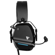 DIADEMA GAME FACTOR HSG550 CONEXION POR USB / MICROFONO AJUSTABLE / SURROUND 7.1 /  NEGRO - Vista 12