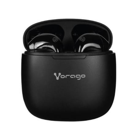 Audífonos vorago esb-305 bluetooth tws ipx6 manos libres control táctil color negro
