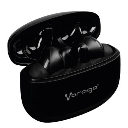 Audífono vorago esb-202 bluetooth 5.3 manos libres 4.5 horas control táctil negro