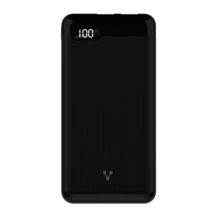 Power bank vorago pb-450 10000 mah usb tipo-c lcd color negro