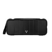 Bocina vorago bsp-500-v2 bluetooth manos libres + control de música ipx5 3.5mm usb tipo c color negro