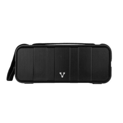 Bocina vorago bsp-500-v2 bluetooth manos libres + control de música ipx5 3.5mm usb tipo c color negro
