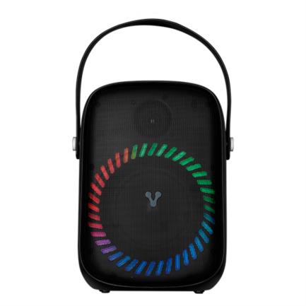 Mini bafle vorago ksp-455 40 w recargable 1 micr&oacute;fono inal&aacute;mbrico c/correas tws ipx5 bluetooth