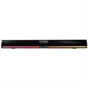 Barra de sonido portatil vorago bsp-450 bt/tf/aux 3.5mm/usb/coaxial rgb tipoc 2x5w rms control remoto