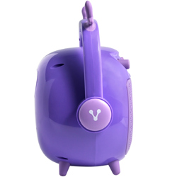 Bocina Vorago BSP-205 Bluetooth MSD/USB/3.5mm Microfono con Modos de Voz Color Purpura - Vista 12