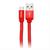 Cable Vorago CAB-113 USB Rojo USB 2 a Micro USB 1Metro Bolsa - Vista 2