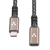 Cable Extension Vorago CAB-127 Tipo C Hembra-Tipo C Macho 1 Metro 100W Negro - Vista 9