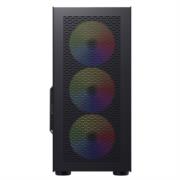 Gabinete Game Factor CSG800 ATX Vidrio Templado Interacción Lateral con RGB USB 2.0/3.0 Color Negro - Vista 4