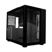 Gabinete Vorago Game Factor CSG700 ATX FishTank Doble Cristal USB 2.0/USB 3.0/Audio 3.5 mm/Micrófono Negro - Vista 2