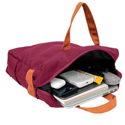 MOCHILA VORAGO BP-301 VINTAGE DOBLE USO LAPTOP 15.6 MARRON - Vista 9