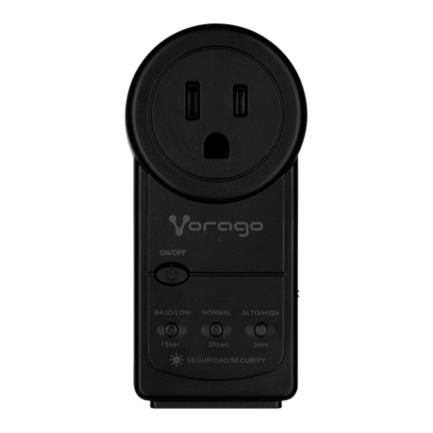 Protector de voltaje vorago avr-300 rj45/rj11 portátil 900 joules para electrodomésticos