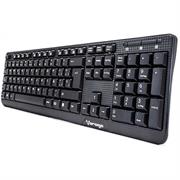 Teclado Vorago KB-102 Multimedia Usb Negro - Vista 4