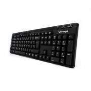Teclado Vorago KB-202 Multimedia USB Color Negro - Vista 8