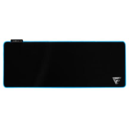 Mouse pad game factor mpg500 xl iluminación rgb speed control color negro