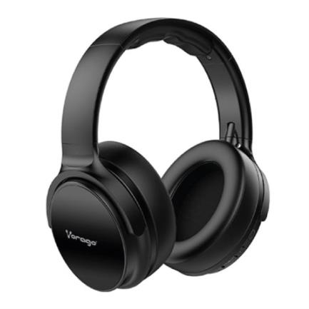 Diadema vorago hpb-401 bluetooth 5.0 micro sd 3.5mm color negro