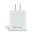 Cargador Vorago Quick Charge AU-350 para Pared 3.0A PD 20W USB A-C Color Blanco
