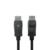Cable Vorago CAB-309 Displayport 4K 2m Color Negro - Vista 3