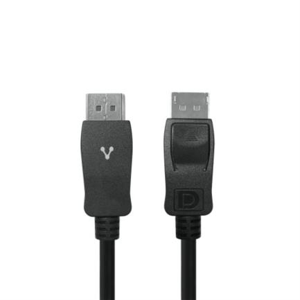 Cable vorago cab-309 displayport 4k 2m color negro