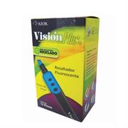 Marcador Vision Plus 2600 Fluorescente Azul C/12 - Vista 5