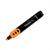 Marcador Vision Plus 2600 Fluorescente Naranja C/12 - Vista 2