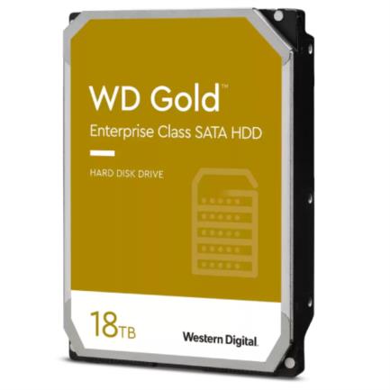 Disco duro interno western digital gold enterprise 18tb 3.5" 7200rpm sata lll 6gbit/s caché 256mb para data center