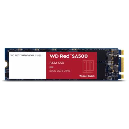 Ssd interno western digital red sa500 1tb m.2 2280 sata lll lect 560/530 mbs para nas