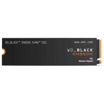 Unidad de estado solido ssd interno western digital black sn850x 1tb m.2 2280 pcle 4.0 wds200t2x0e