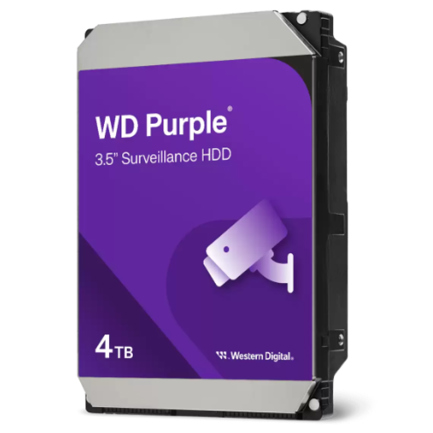 Disco duro Western Digital 4TB para Videovigilancia WD PurpleSATA 6Gb/s 3.5"