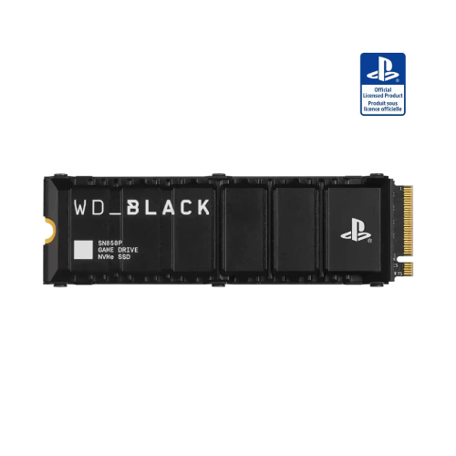 SSD Interno Western Digital Black SN850P 2TB M.2 NVMe PCIe 4.0 Lect 7300/6600 MBs con Disipador para Consola PS5