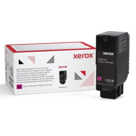 T&oacute;ner xerox de alta capacidad sfp 12000 p&aacute;ginas color magenta para versalink c620