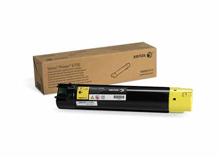 Toner xerox 106r01513 amarillo 5000 paginas phaser 6700