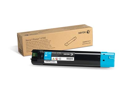 Toner xerox 106r01511 cyan 5000 paginas phaser 6700