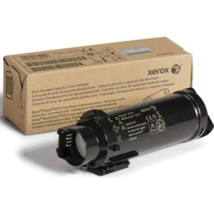 Toner xerox capacidad estandar 2.5k paginas phaser 6510/workcentre 6515 color negro