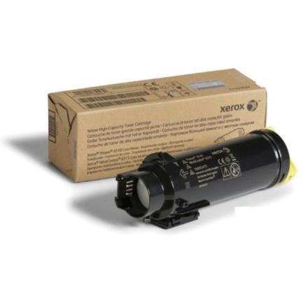 Toner xerox capacidad estandar 1k paginas phaser 6510/workcentre 6515 color amarillo