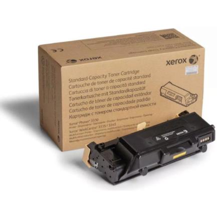 Toner xerox capacidad estandar 3k paginas phaser 3330/workcentre 3335-3345 color negro