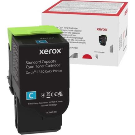 Tóner xerox capacidad estándar 2000 páginas color cian